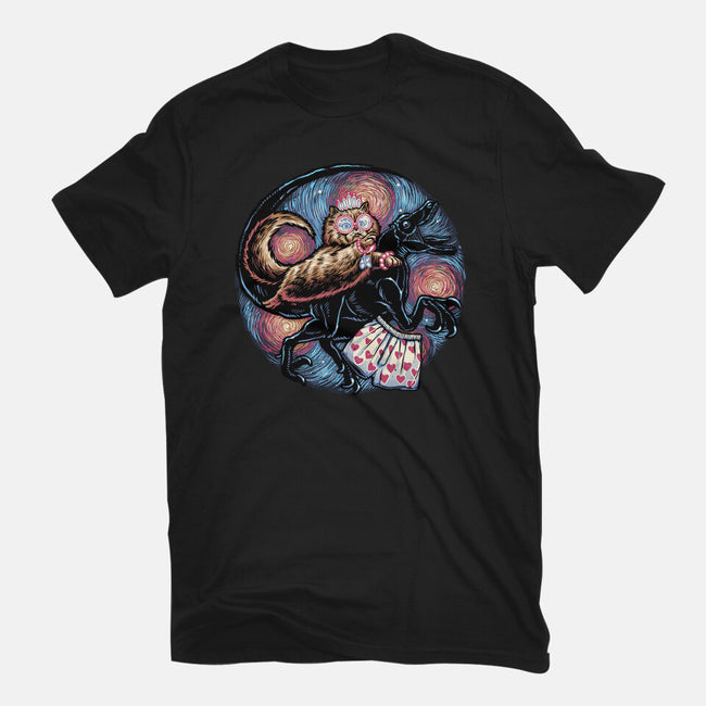 Into The Dungeon We Go-Womens-Fitted-Tee-glitchygorilla