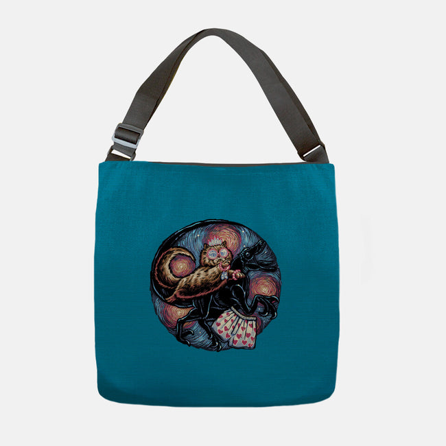 Into The Dungeon We Go-None-Adjustable Tote-Bag-glitchygorilla