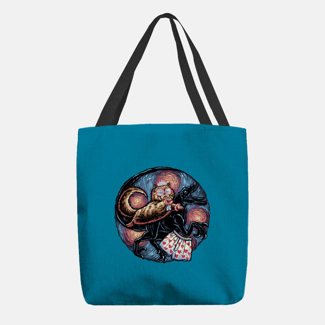 Into The Dungeon We Go-None-Basic Tote-Bag-glitchygorilla