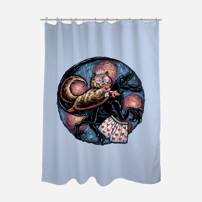 Into The Dungeon We Go-None-Polyester-Shower Curtain-glitchygorilla