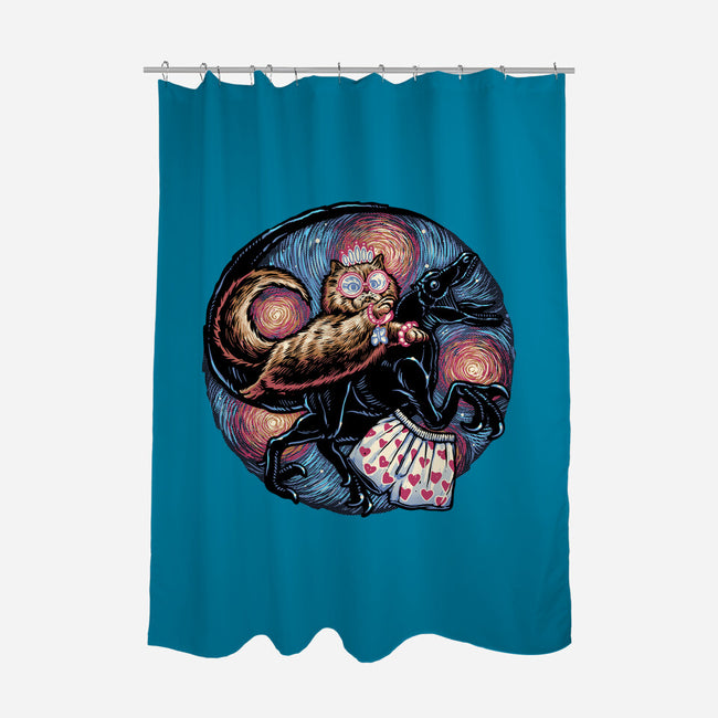 Into The Dungeon We Go-None-Polyester-Shower Curtain-glitchygorilla