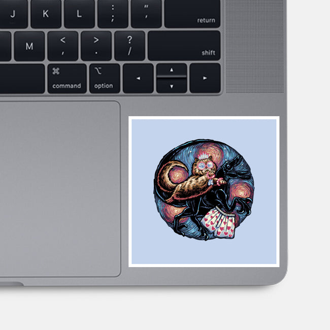 Into The Dungeon We Go-None-Glossy-Sticker-glitchygorilla