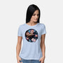 Into The Dungeon We Go-Womens-Basic-Tee-glitchygorilla