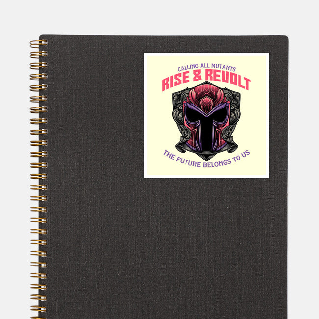 Mutants Rise And Revolt-None-Glossy-Sticker-glitchygorilla