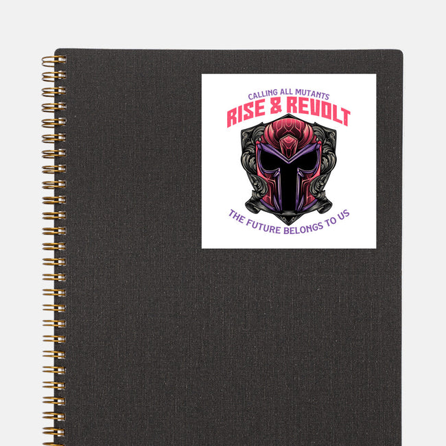 Mutants Rise And Revolt-None-Glossy-Sticker-glitchygorilla