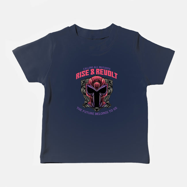 Mutants Rise And Revolt-Baby-Basic-Tee-glitchygorilla