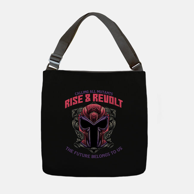 Mutants Rise And Revolt-None-Adjustable Tote-Bag-glitchygorilla