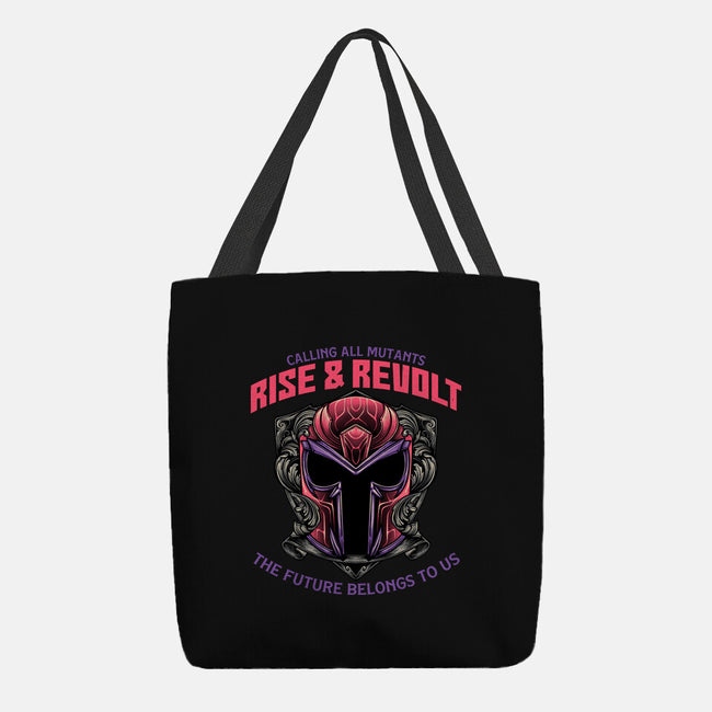 Mutants Rise And Revolt-None-Basic Tote-Bag-glitchygorilla