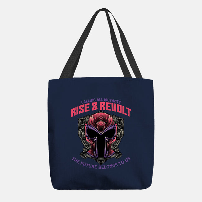 Mutants Rise And Revolt-None-Basic Tote-Bag-glitchygorilla