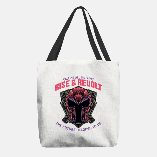 Mutants Rise And Revolt-None-Basic Tote-Bag-glitchygorilla