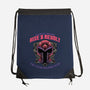 Mutants Rise And Revolt-None-Drawstring-Bag-glitchygorilla