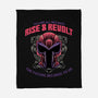 Mutants Rise And Revolt-None-Fleece-Blanket-glitchygorilla