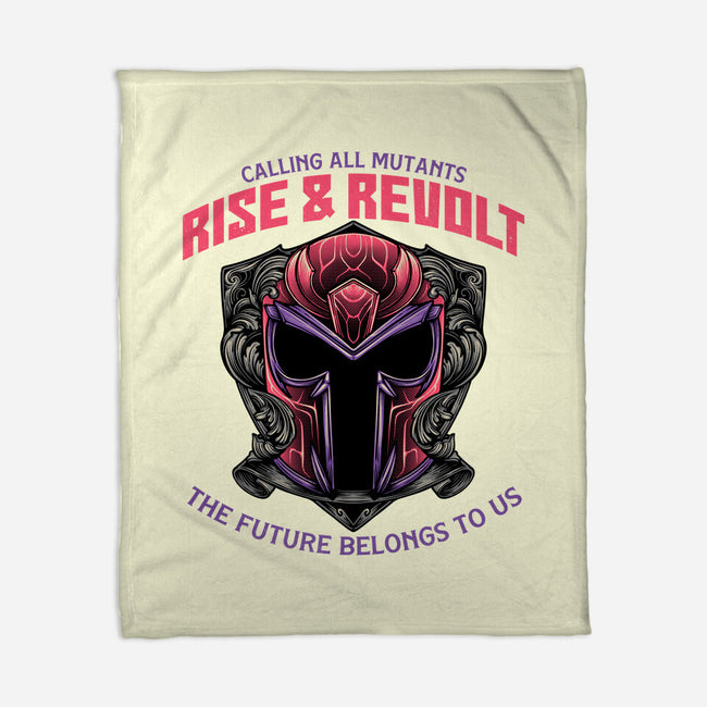 Mutants Rise And Revolt-None-Fleece-Blanket-glitchygorilla