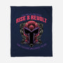 Mutants Rise And Revolt-None-Fleece-Blanket-glitchygorilla