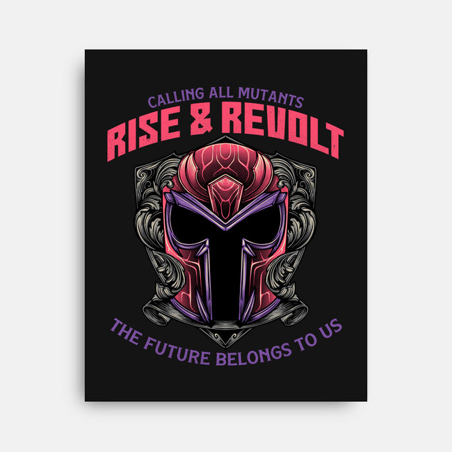 Mutants Rise And Revolt-None-Stretched-Canvas-glitchygorilla