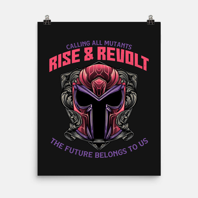Mutants Rise And Revolt-None-Matte-Poster-glitchygorilla