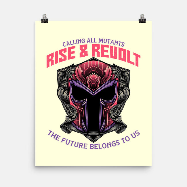 Mutants Rise And Revolt-None-Matte-Poster-glitchygorilla