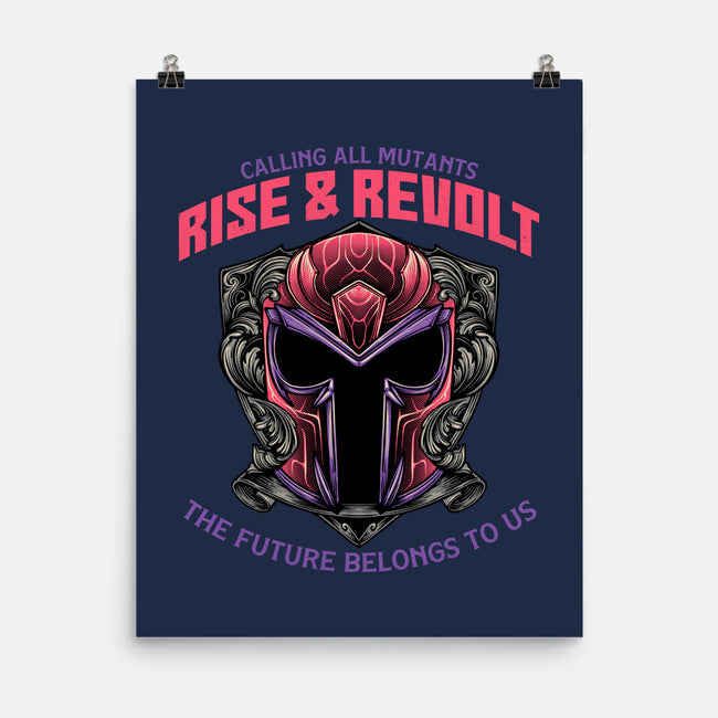 Mutants Rise And Revolt-None-Matte-Poster-glitchygorilla