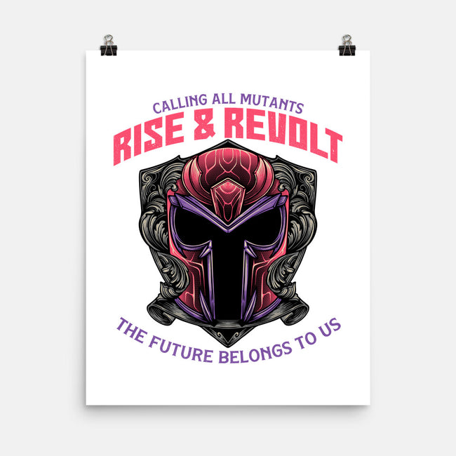 Mutants Rise And Revolt-None-Matte-Poster-glitchygorilla