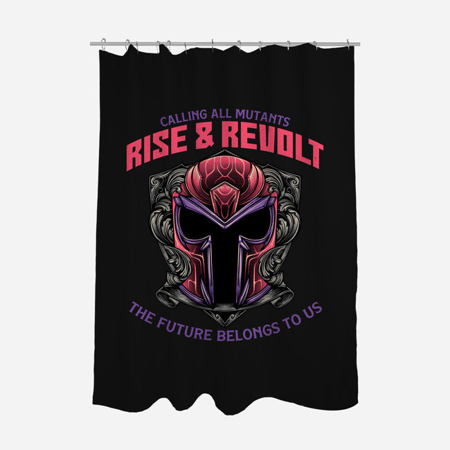 Mutants Rise And Revolt-None-Polyester-Shower Curtain-glitchygorilla