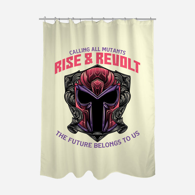 Mutants Rise And Revolt-None-Polyester-Shower Curtain-glitchygorilla