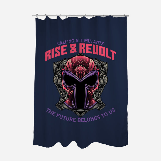 Mutants Rise And Revolt-None-Polyester-Shower Curtain-glitchygorilla