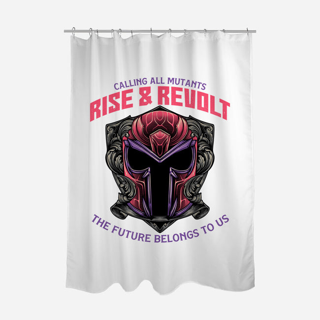 Mutants Rise And Revolt-None-Polyester-Shower Curtain-glitchygorilla