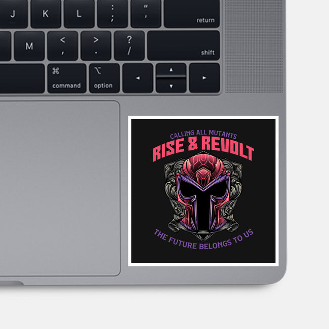 Mutants Rise And Revolt-None-Glossy-Sticker-glitchygorilla