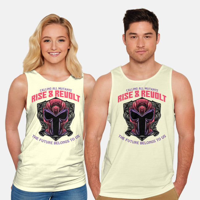 Mutants Rise And Revolt-Unisex-Basic-Tank-glitchygorilla