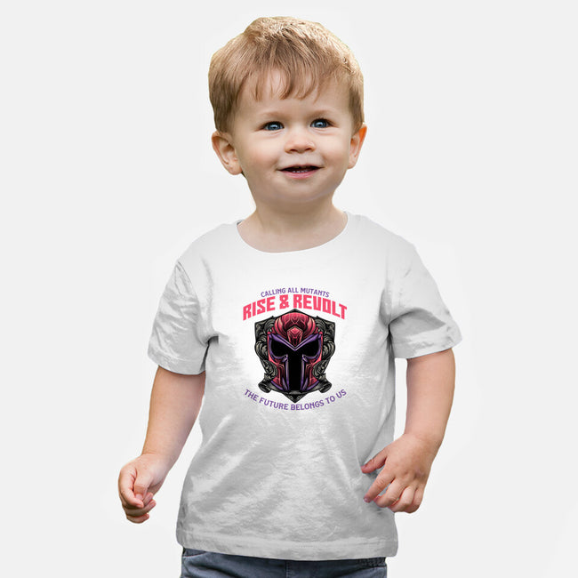 Mutants Rise And Revolt-Baby-Basic-Tee-glitchygorilla