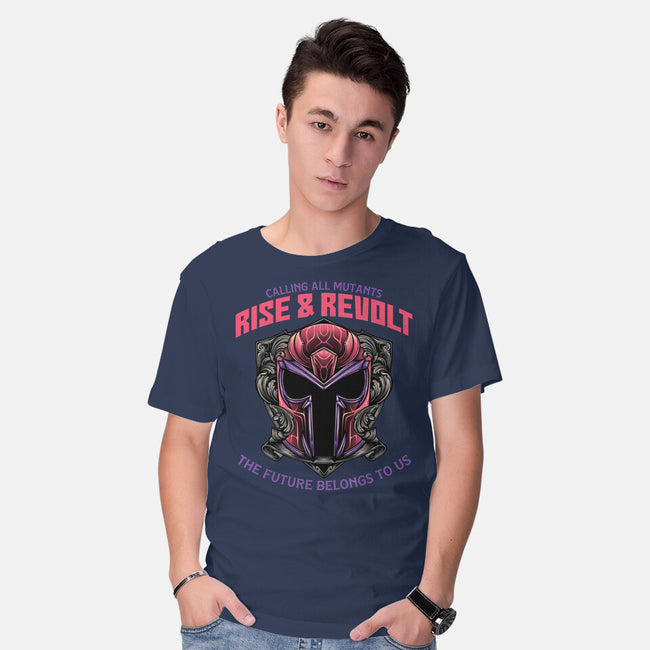 Mutants Rise And Revolt-Mens-Basic-Tee-glitchygorilla