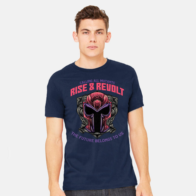 Mutants Rise And Revolt-Mens-Heavyweight-Tee-glitchygorilla