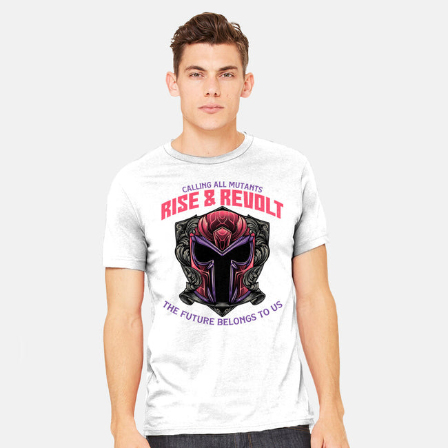 Mutants Rise And Revolt-Mens-Heavyweight-Tee-glitchygorilla