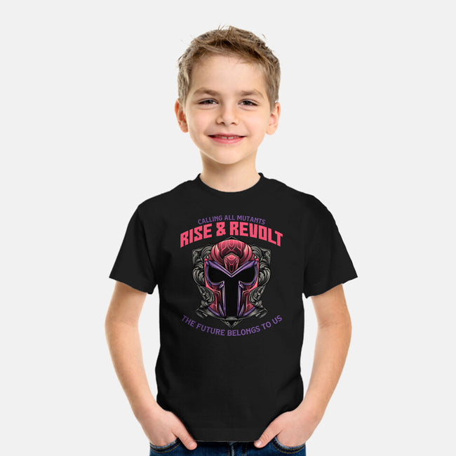 Mutants Rise And Revolt-Youth-Basic-Tee-glitchygorilla