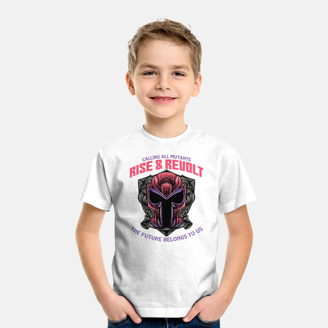 Mutants Rise And Revolt-Youth-Basic-Tee-glitchygorilla