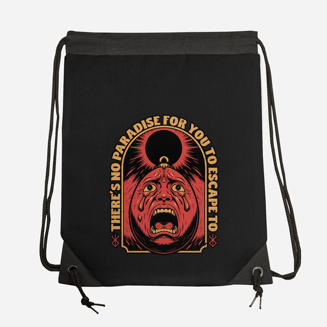 Screaming Egg Eclipse Anime-None-Drawstring-Bag-Studio Mootant