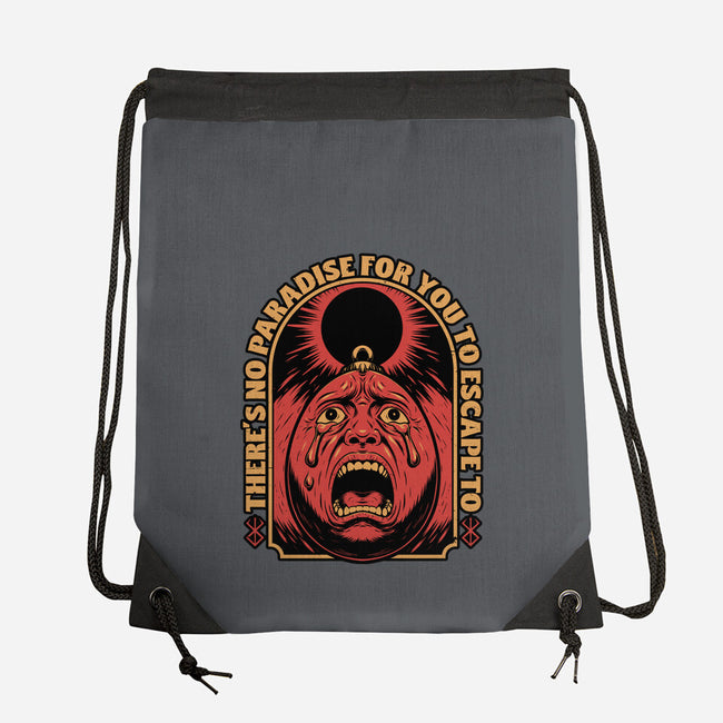 Screaming Egg Eclipse Anime-None-Drawstring-Bag-Studio Mootant