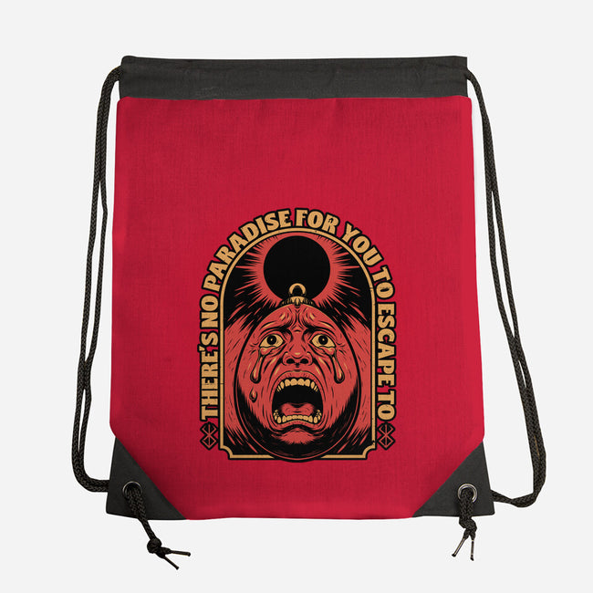 Screaming Egg Eclipse Anime-None-Drawstring-Bag-Studio Mootant