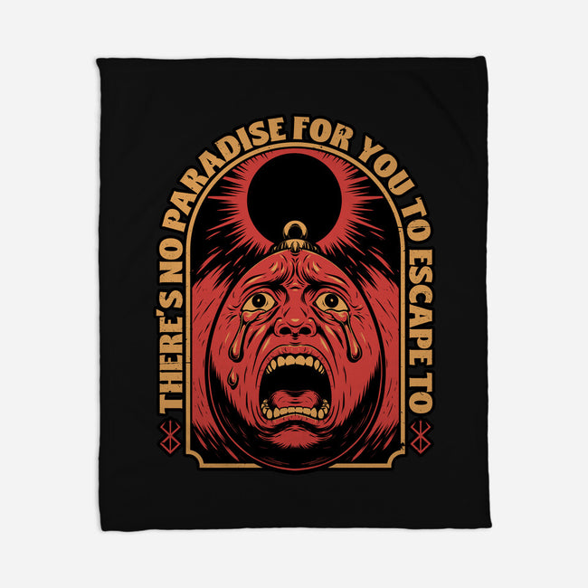 Screaming Egg Eclipse Anime-None-Fleece-Blanket-Studio Mootant