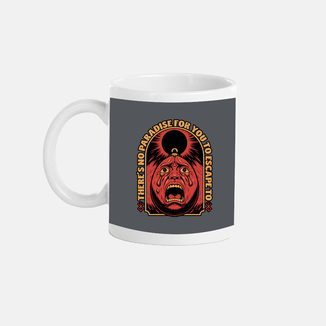 Screaming Egg Eclipse Anime-None-Mug-Drinkware-Studio Mootant