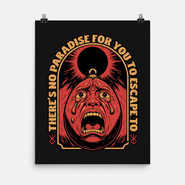 Screaming Egg Eclipse Anime-None-Matte-Poster-Studio Mootant