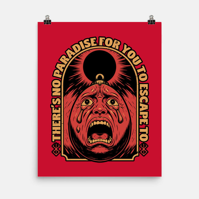 Screaming Egg Eclipse Anime-None-Matte-Poster-Studio Mootant