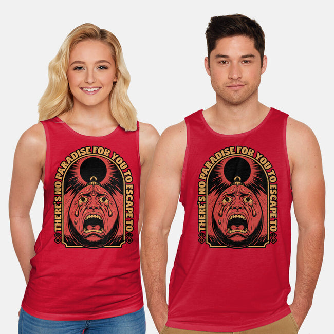 Screaming Egg Eclipse Anime-Unisex-Basic-Tank-Studio Mootant