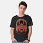 Screaming Egg Eclipse Anime-Mens-Basic-Tee-Studio Mootant