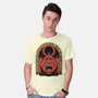 Screaming Egg Eclipse Anime-Mens-Basic-Tee-Studio Mootant
