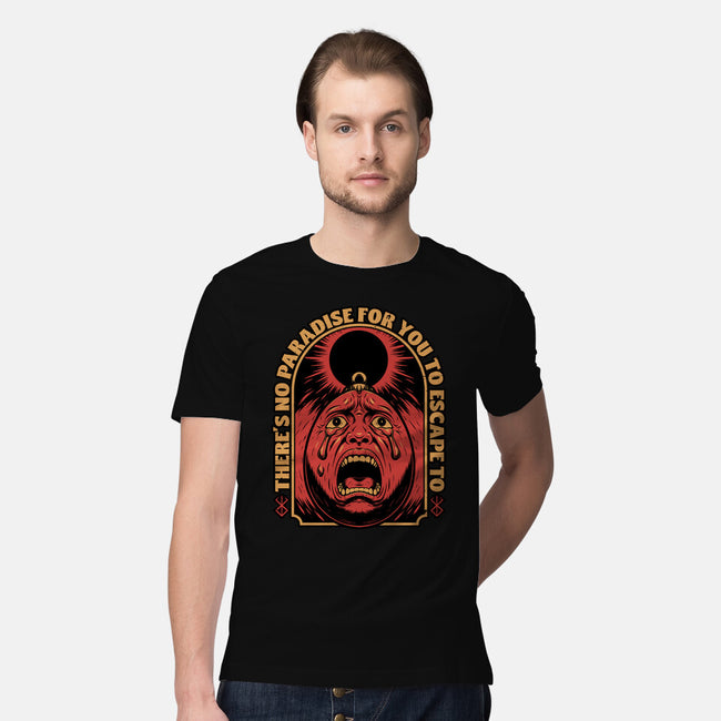 Screaming Egg Eclipse Anime-Mens-Premium-Tee-Studio Mootant