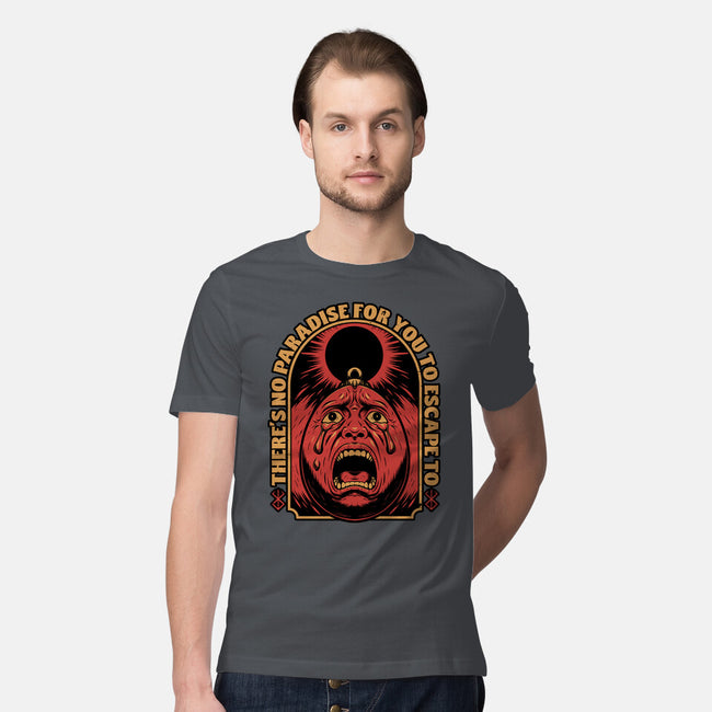 Screaming Egg Eclipse Anime-Mens-Premium-Tee-Studio Mootant