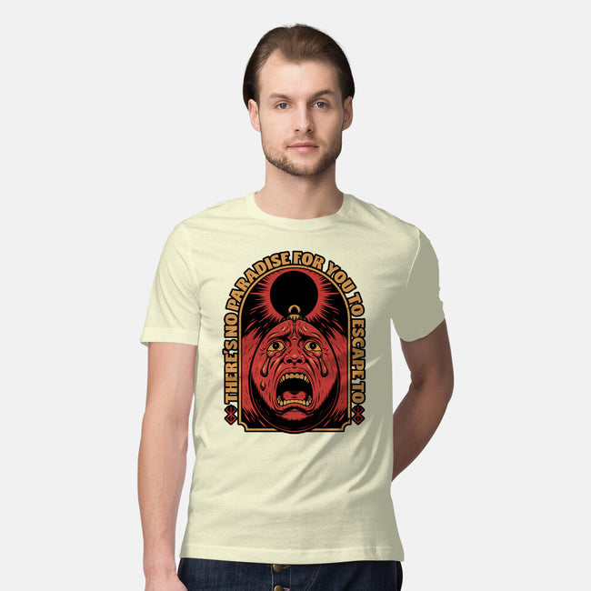 Screaming Egg Eclipse Anime-Mens-Premium-Tee-Studio Mootant