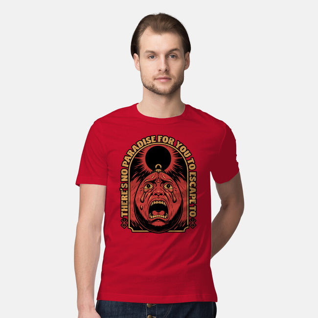 Screaming Egg Eclipse Anime-Mens-Premium-Tee-Studio Mootant