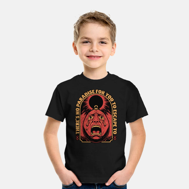 Screaming Egg Eclipse Anime-Youth-Basic-Tee-Studio Mootant
